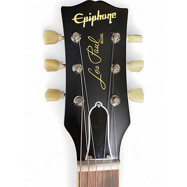Used Epiphone 1959 Reissue Les Paul Standard Washed Bourbon Burst Solid Body Electric Guitar