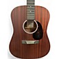 Used Martin D10E Satin Natural Acoustic Electric Guitar