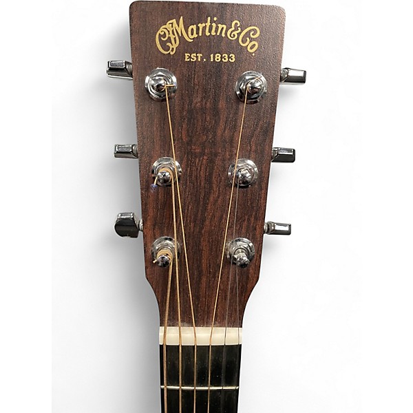 Used Martin D10E Satin Natural Acoustic Electric Guitar