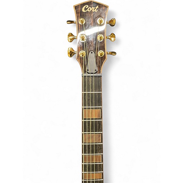 Used Cort Masterpiece Modern Burst LE TSB Brown Burst Acoustic Electric Guitar