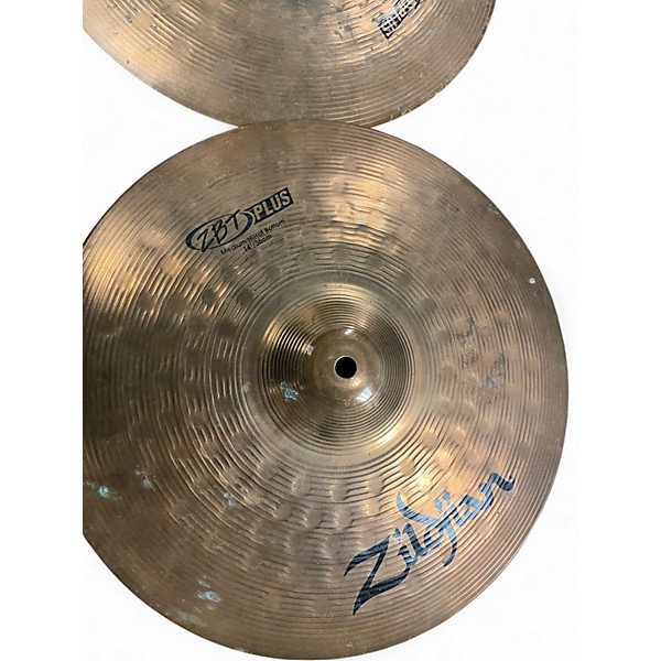 Used Zildjian 14in ZBT Plus Medium Hi Hat Pair Cymbal
