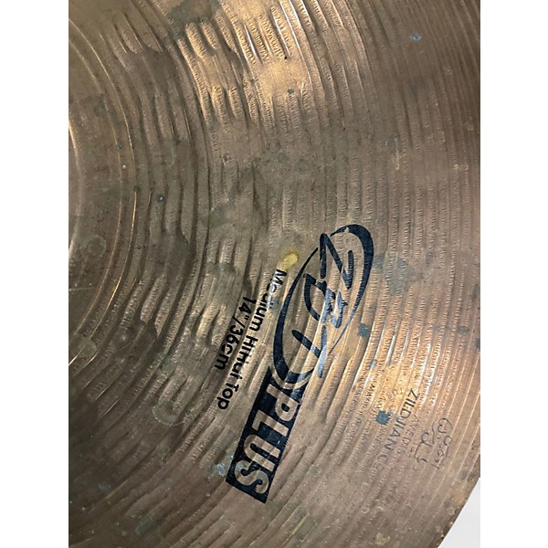 Used Zildjian 14in ZBT Plus Medium Hi Hat Pair Cymbal