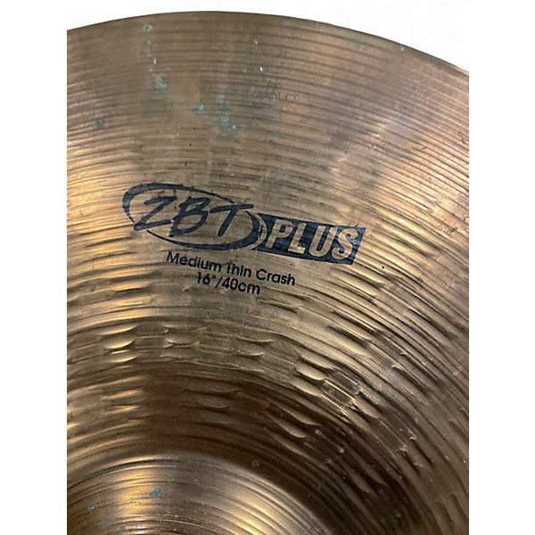 Used Zildjian 16in ZBT Medium Thin Crash Cymbal