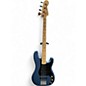 Used Fender American Performer Precision Bass Satin Blue Electric Bass Guitar thumbnail