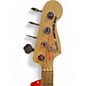 Used Fender American Performer Precision Bass Satin Blue Electric Bass Guitar