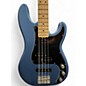 Used Fender American Performer Precision Bass Satin Blue Electric Bass Guitar