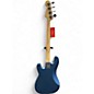 Used Fender American Performer Precision Bass Satin Blue Electric Bass Guitar