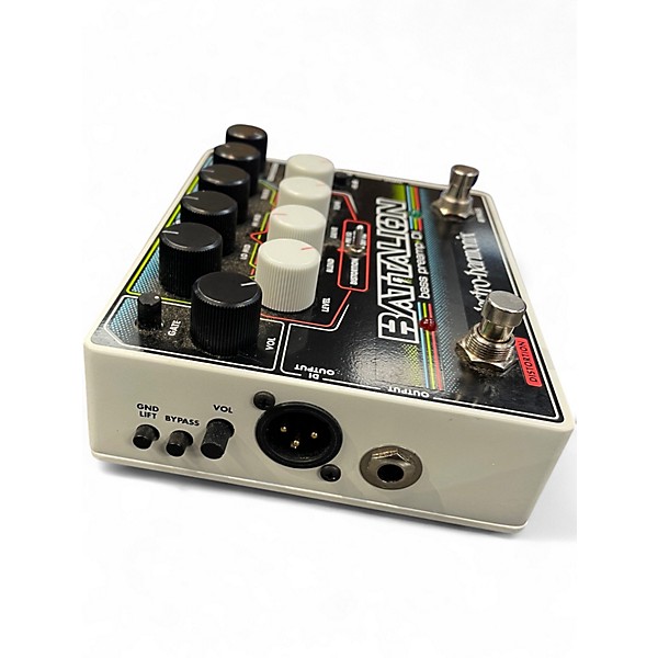 Used Electro-Harmonix BATTALION BASS PREAMP+DI Effect Pedal