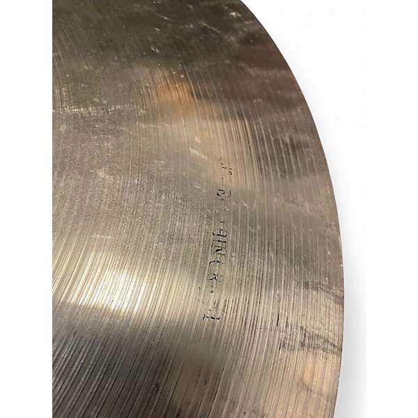 Used Wuhan Cymbals & Gongs 19in WESTERN THIN CRASH Cymbal