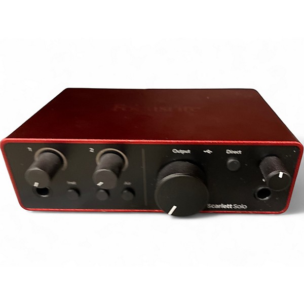 Used Focusrite Scarlett Solo Studio Gen 4 Audio Interface