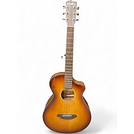 Used Breedlove Discovery Concertina CE SB Brown Sunburst Acoustic Electric Guitar