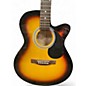 Used Fender FA135CE Concert Sunburst Acoustic Electric Guitar