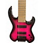 Used Kiesel Vader 6 Hot Pink Electric Bass Guitar