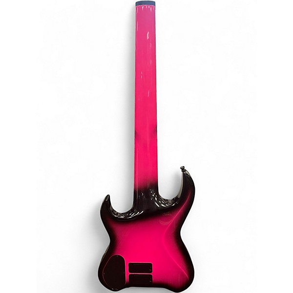 Used Kiesel Vader 6 Hot Pink Electric Bass Guitar