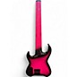 Used Kiesel Vader 6 Hot Pink Electric Bass Guitar
