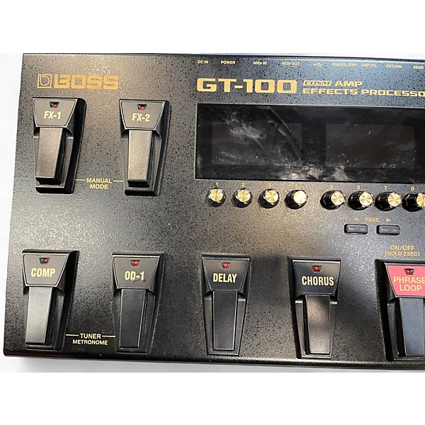 Used BOSS GT100 Effect Processor