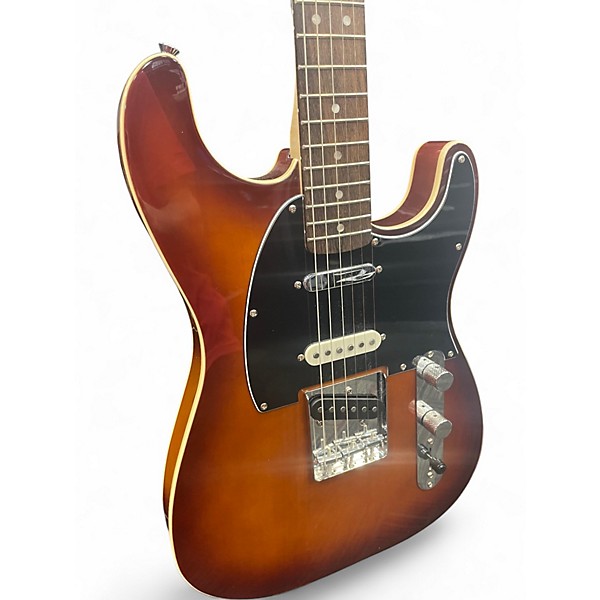 Used Squier Paranormal Custom Nashville Stratocaster 2 Color Sunburst Solid Body Electric Guitar