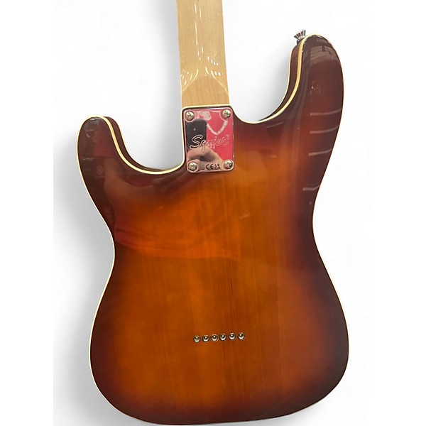 Used Squier Paranormal Custom Nashville Stratocaster 2 Color Sunburst Solid Body Electric Guitar