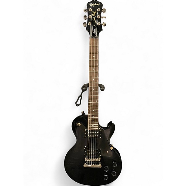 Used Epiphone Les Paul Studio Black Solid Body Electric Guitar
