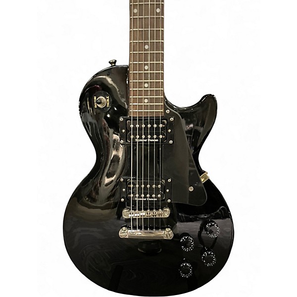 Used Epiphone Les Paul Studio Black Solid Body Electric Guitar