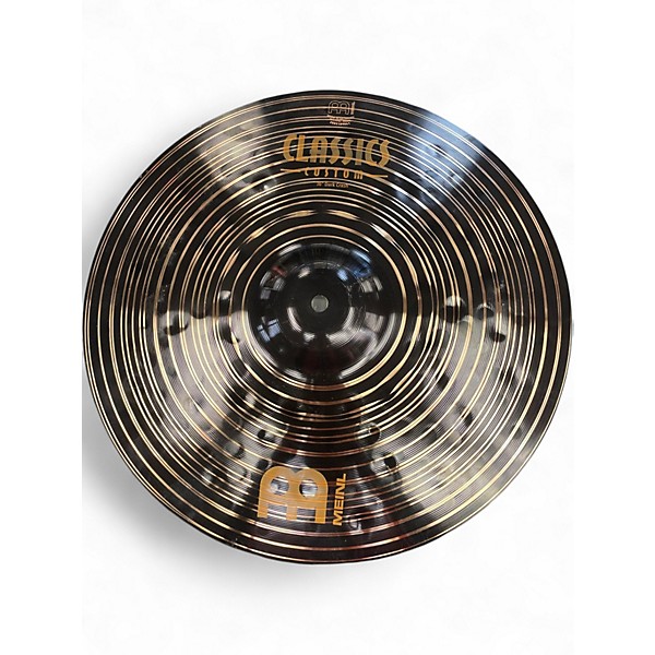 Used MEINL 16in CLASSIC CUSTOM DARK CRASH Cymbal