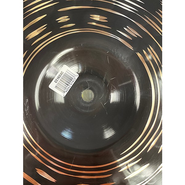 Used MEINL 16in CLASSIC CUSTOM DARK CRASH Cymbal