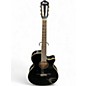 Used Ibanez AEG10NII Black Classical Acoustic Electric Guitar thumbnail