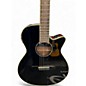 Used Ibanez AEG10NII Black Classical Acoustic Electric Guitar