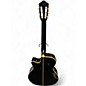 Used Ibanez AEG10NII Black Classical Acoustic Electric Guitar