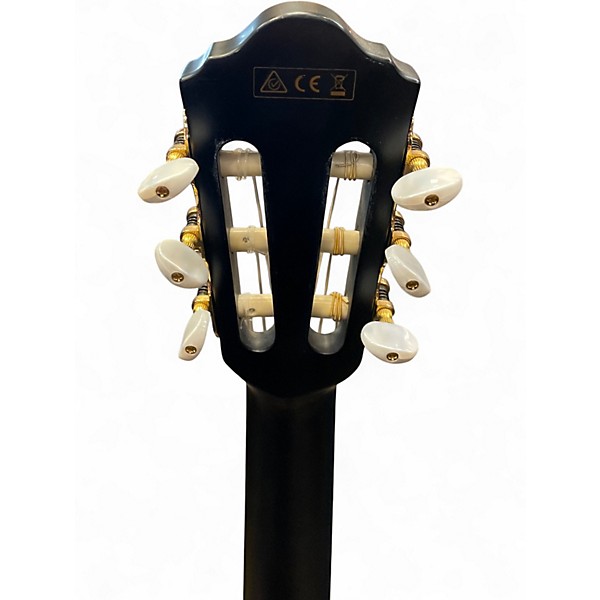 Used Ibanez AEG10NII Black Classical Acoustic Electric Guitar