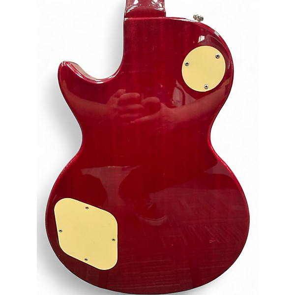 Used Epiphone Les Paul Classic Crimson Red Trans Solid Body Electric Guitar