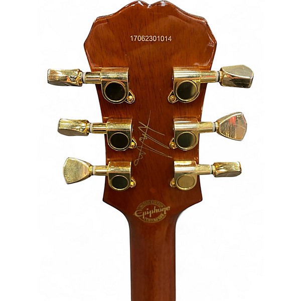 Used Epiphone LES PAUL CUSTOM LIMITED EDITION Natural Solid Body Electric Guitar
