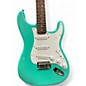 Used Squier Bullet Stratocaster Seafoam Green Solid Body Electric Guitar