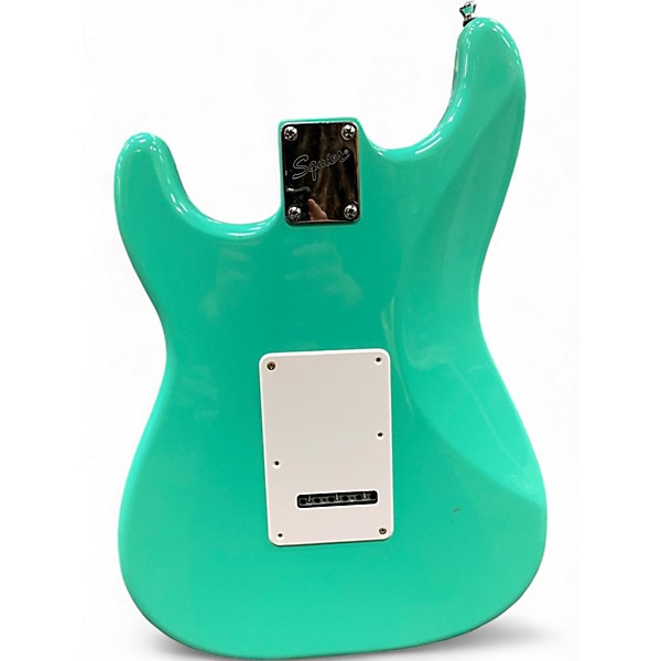 Used Squier Bullet Stratocaster Seafoam Green Solid Body Electric Guitar