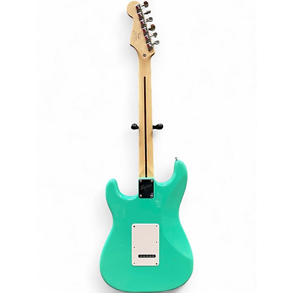 Used Squier Bullet Stratocaster Seafoam Green Solid Body Electric Guitar