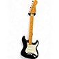 Used Fender American Deluxe Stratocaster V Neck Black Solid Body Electric Guitar thumbnail