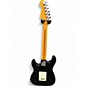 Used Fender American Deluxe Stratocaster V Neck Black Solid Body Electric Guitar