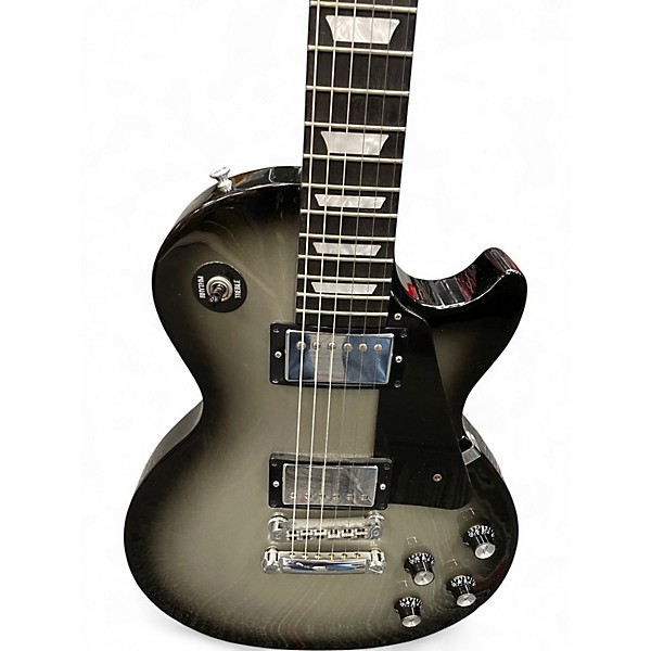Used Gibson Les Paul Studio Silverburst Solid Body Electric Guitar