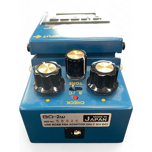 Used BOSS BD2W Blues Driver Waza Craft Effect Pedal