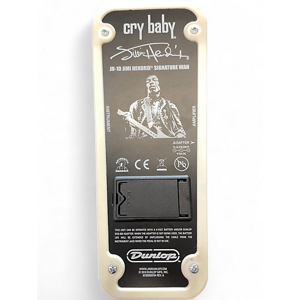 Used Dunlop JH1B Jimi Hendrix Signature Wah Effect Pedal