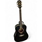 Used Washburn WD100 Black Acoustic Guitar thumbnail
