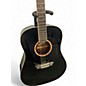 Used Washburn WD100 Black Acoustic Guitar