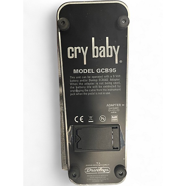 Used Dunlop CRY BABY GCB95 Effect Pedal