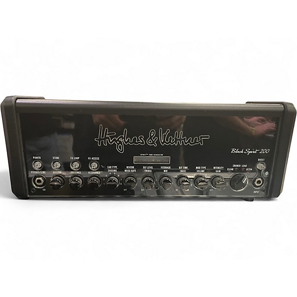 Used Hughes & Kettner BLACK SPIRIT 200 Solid State Guitar Amp Head