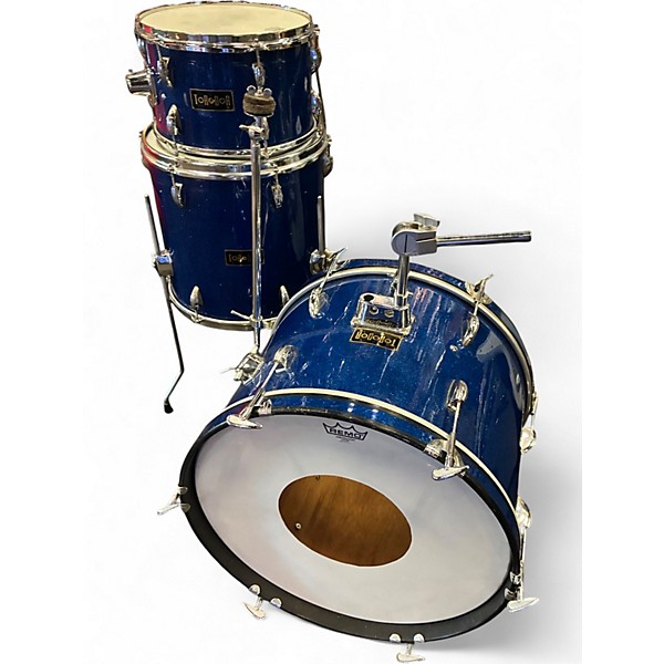 Used Torodor 3 Piece MIJ 1960's Blue Drum Kit