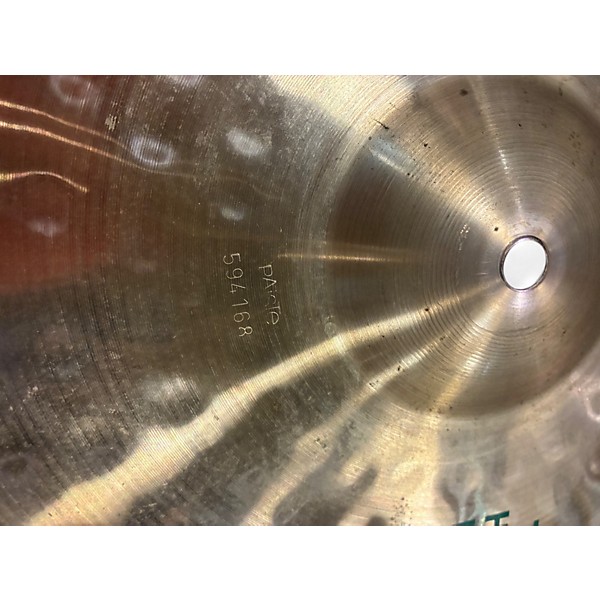 Vintage 1980s Paiste 14in 1000 Series Heavy Hi Hat Cymbal