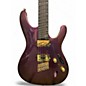 Used Ibanez SML721 Rose Gold Chameleon Solid Body Electric Guitar