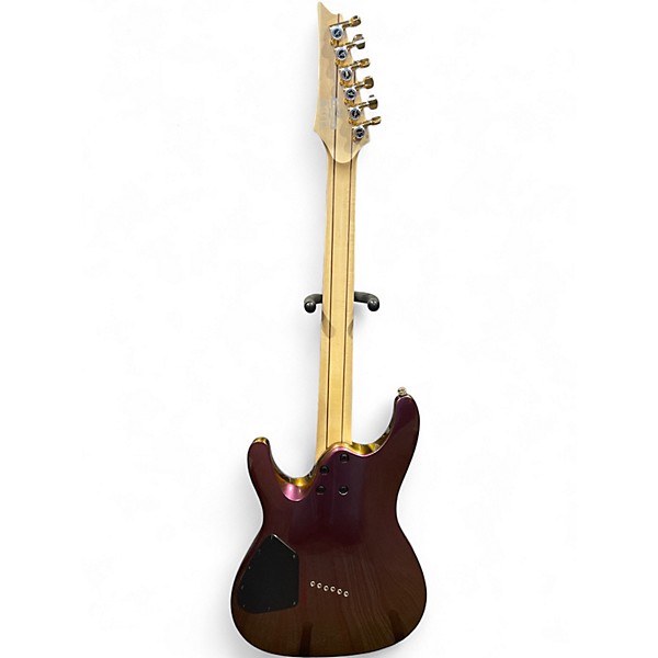 Used Ibanez SML721 Rose Gold Chameleon Solid Body Electric Guitar