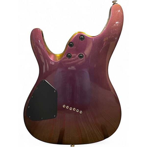 Used Ibanez SML721 Rose Gold Chameleon Solid Body Electric Guitar