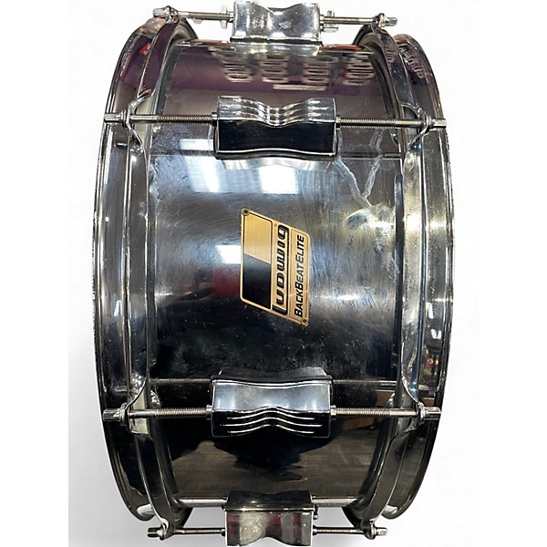 Used Ludwig 14in Backbeat Elite Snare Silver Drum